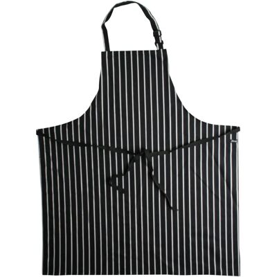 Dennys Unisex Adult Stripe Apron - Webbing, 102cm, Navy/White - Apron Dennys Unisex Adult Stripe Apron - Webbing, 102cm, Navy/White - Apron