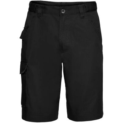 Russell Athletic Herren Polyestertwill Shorts - Schwarz - 28R - Shorts Russell Athletic Herren Polyestertwill Shorts - Schwarz - 28R - Shorts