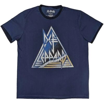 T-Shirt Logo Triangolo Unisex Def Leppard - T-Shirt T-Shirt Logo Triangolo Unisex Def Leppard - T-Shirt