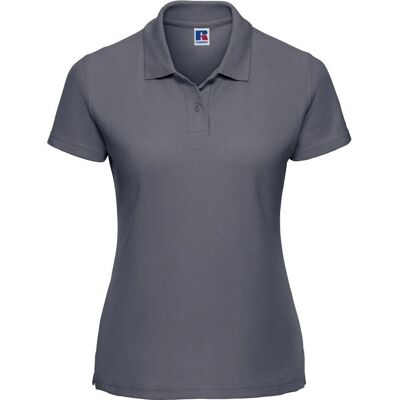 Russell Athletic Womens/ladies Classic Plain Polycotton Polo Shirt - Size 10 UK Russell Athletic Womens/ladies Classic Plain Polycotton Polo Shirt - Size 10 UK