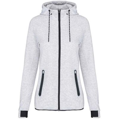 Proact Ash Heather Hooded Jacket - Jacket Proact Ash Heather Hooded Jacket - Jacket