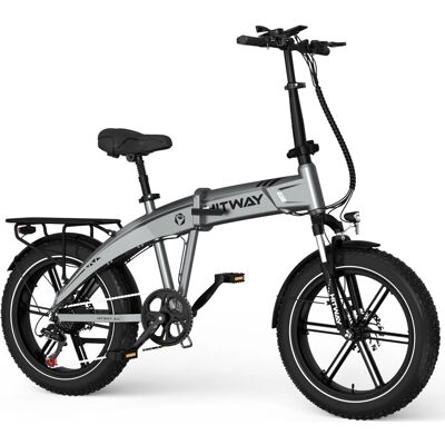Hitway BK36 Electric Bike - 20*4.0, 10.4AH, 48V, up to 100KM - Electric Bike Hitway BK36 Electric Bike - 20*4.0, 10.4AH, 48V, up to 100KM - Electric Bike