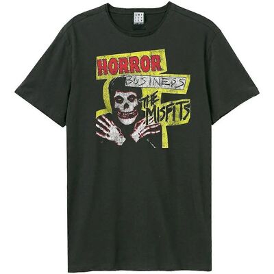Amplified Unisex Adulto Horror Business Misfits Grafite XL - Maglietta Amplified Unisex Adulto Horror Business Misfits Grafite XL - Maglietta