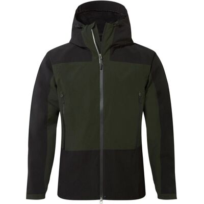 Craghoppers Heren Expert Active Jas - Donker Ceder Groen/Zwart - S Craghoppers Heren Expert Active Jas - Donker Ceder Groen/Zwart - S