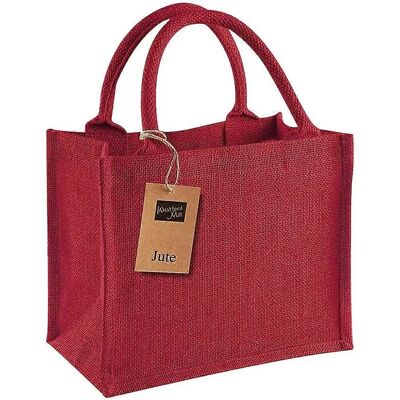 Westford Mill Red Jute Mini Gift Bag - Gift Bag Westford Mill Red Jute Mini Gift Bag - Gift Bag