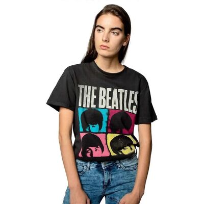Amplified The Beatles Charcoal T-Shirt - Unisex Adult Hard Days Night Amplified The Beatles Charcoal T-Shirt - Unisex Adult Hard Days Night
