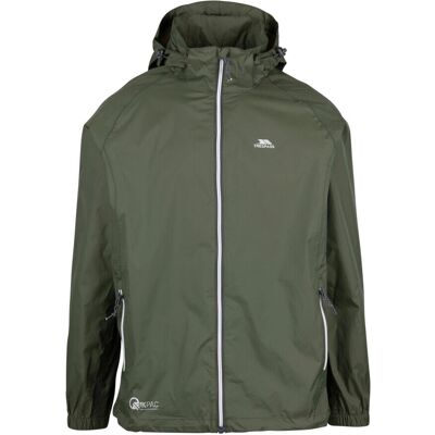 Casaco Shell Unissex Trespass Qikpac X - Verde - À Prova D'Água 5000mm Casaco Shell Unissex Trespass Qikpac X - Verde - À Prova D'Água 5000mm