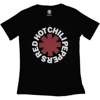 Red Hot Chili Peppers Red Hot Chilli Peppers Womens Classic Asterisk T-Shirt Black M - T-Shirt Red Hot Chili Peppers Red Hot Chilli Peppers Womens Classic Asterisk T-Shirt Black M - T-Shirt