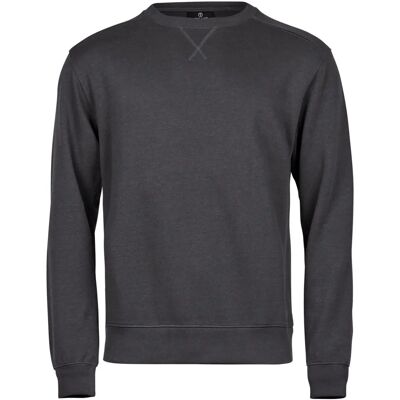 Tee Jays Mens Ribber Interlock Crew Neck Sweatshirt - Sweatshirt Tee Jays Mens Ribber Interlock Crew Neck Sweatshirt - Sweatshirt