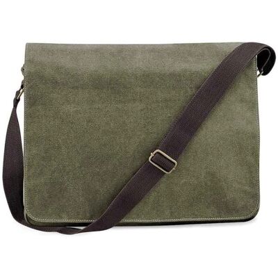 Quadra Vintage Messenger Bag - Vintage Green - Messenger Bag Quadra Vintage Messenger Bag - Vintage Green - Messenger Bag