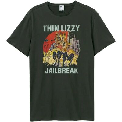 Amplified Thin Lizzy Blu M - Maglietta Amplified Thin Lizzy Blu M - Maglietta