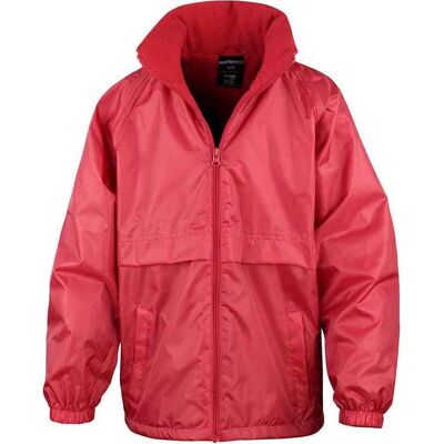 Result Core Red 5-6 Years Windproof Waterproof Fleece Jacket Result Core Red 5-6 Years Windproof Waterproof Fleece Jacket