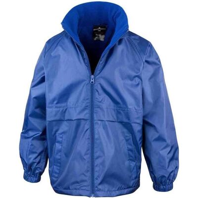 Result Core Childrens Fleece-Lined Jacket - Windproof Waterproof Hooded Coat for Kids Result Core Childrens Fleece-Lined Jacket - Windproof Waterproof Hooded Coat for Kids