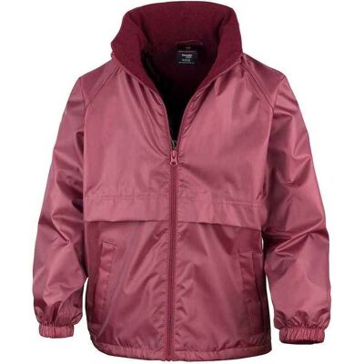 Giacca con fodera in pile Result Core per bambini - Cappotto impermeabile Giacca con fodera in pile Result Core per bambini - Cappotto impermeabile