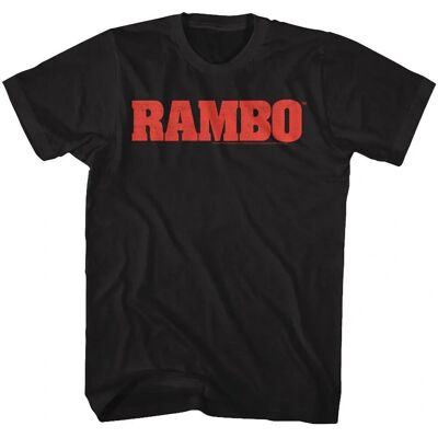 Pertemba FR - T-Shirt Logo Rambo pour Hommes - Vêtements - Noir - Publicité Pertemba FR - T-Shirt Logo Rambo pour Hommes - Vêtements - Noir - Publicité