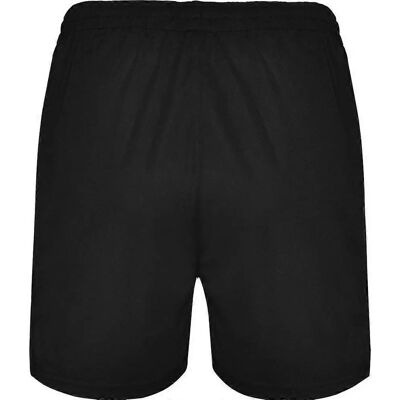 Roly Black Kids Sports Shorts - Childrens Sportwear for 8 Years Roly Black Kids Sports Shorts - Childrens Sportwear for 8 Years