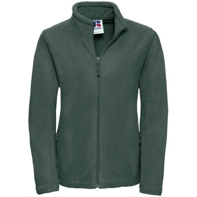 Russell Athletic Womens Outdoor Fleece Jacket - Green - Size Large - Fleece Jacket Russell Athletic Womens Outdoor Fleece Jacket - Green - Size Large - Fleece Jacket