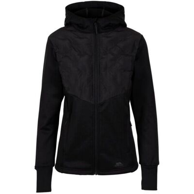 Trespass Womens Marney Active Hybrid Jacket - Black - Size XL Trespass Womens Marney Active Hybrid Jacket - Black - Size XL