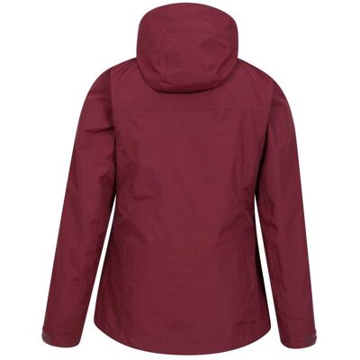Mountain Warehouse Dames Rainforest II Extreme Waterdichte Jas - Bordeaux Mountain Warehouse Dames Rainforest II Extreme Waterdichte Jas - Bordeaux