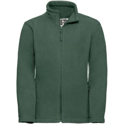 Russell Athletic Childrens Fleece Jacket - Kids - Green - Size 5-6y Russell Athletic Childrens Fleece Jacket - Kids - Green - Size 5-6y