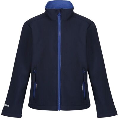 Veste softshell 2 couches pour enfants Regatta Ablaze - Marine/Navy Royal Veste softshell 2 couches pour enfants Regatta Ablaze - Marine/Navy Royal