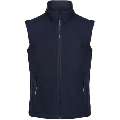 Regatta Navy Kinder Softshell Vest - Reflective - Maat 13-14 jaar Regatta Navy Kinder Softshell Vest - Reflective - Maat 13-14 jaar