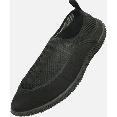 Mountain Warehouse Damen Wasserschuhe - Schwarz - Flach - Leicht Mountain Warehouse Damen Wasserschuhe - Schwarz - Flach - Leicht