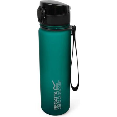 Regatta Great Outdoors 0.6L Tritan Drinks Flip Flask - Blue/green/orange - Water Bottle Regatta Great Outdoors 0.6L Tritan Drinks Flip Flask - Blue/green/orange - Water Bottle