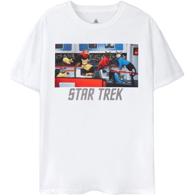 Star Trek Mens Cats T-Shirt - T-Shirt Star Trek Mens Cats T-Shirt - T-Shirt