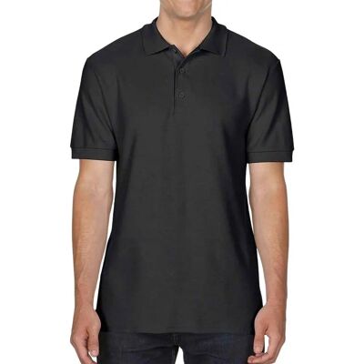 Gildan Black XXL Unisex Sports Polo Shirt Gildan Black XXL Unisex Sports Polo Shirt