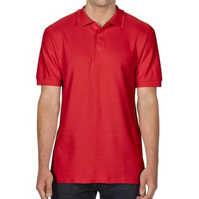 Gildan Red XXL Unisex Adult Sports Polo Shirt - Polo Shirt Gildan Red XXL Unisex Adult Sports Polo Shirt - Polo Shirt