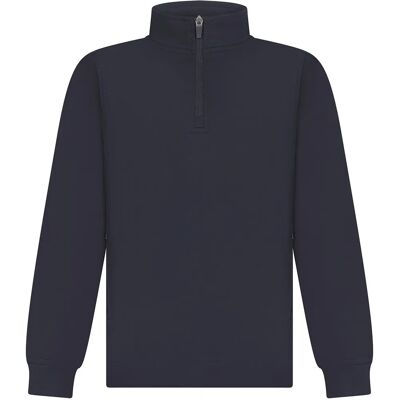 Finden & Hales Navy Contrast Panel Track Top - Track Top Finden & Hales Navy Contrast Panel Track Top - Track Top