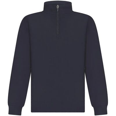 Finden & Hales Navy Kids Track Top - Children's Contrast Panel Sports Jacket Finden & Hales Navy Kids Track Top - Children's Contrast Panel Sports Jacket