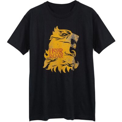 Game Of Thrones Lannister Black T-Shirt - T-Shirt Game Of Thrones Lannister Black T-Shirt - T-Shirt