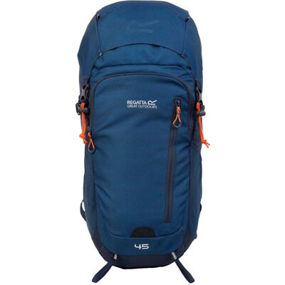 Sac à dos Regatta Highton V2 45L - Marine/Denim Foncé - Homme Sac à dos Regatta Highton V2 45L - Marine/Denim Foncé - Homme