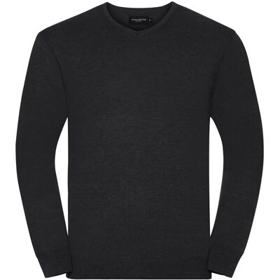Russell Athletic Modell UTRW9093 Węgiel Drzewny W-Marl V-Ausschnitt Sweatshirt Russell Athletic Modell UTRW9093 Węgiel Drzewny W-Marl V-Ausschnitt Sweatshirt