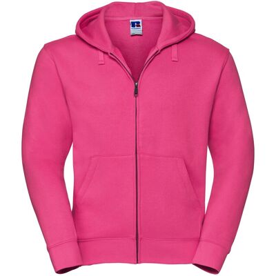 Russell Fuchsia Vollreißverschluss Hoodie - Hoodie Russell Fuchsia Vollreißverschluss Hoodie - Hoodie