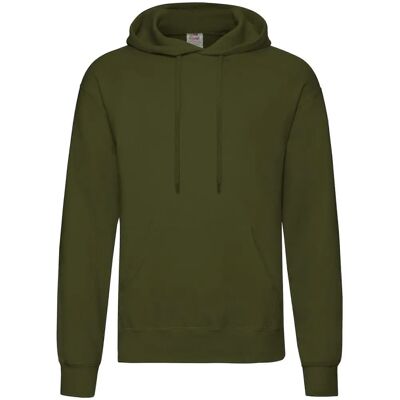 Fruit Of The Loom Unisex Klassieke Olijf Hoodie - Hooded Sweatshirt Fruit Of The Loom Unisex Klassieke Olijf Hoodie - Hooded Sweatshirt
