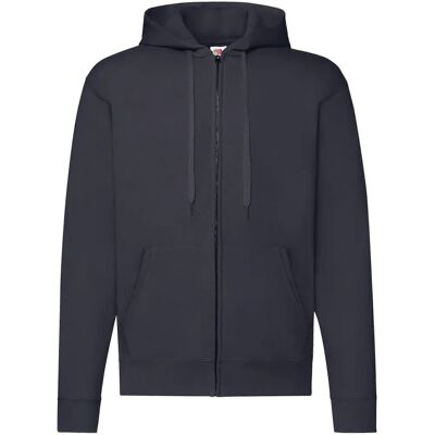 Fruit of the Loom Unisex Volwassen Classic Hoodie - Marineblauw Fruit of the Loom Unisex Volwassen Classic Hoodie - Marineblauw