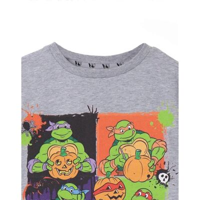 T-shirt Grigia Bambini Tartarughe Ninja - Bambini T-shirt Grigia Bambini Tartarughe Ninja - Bambini