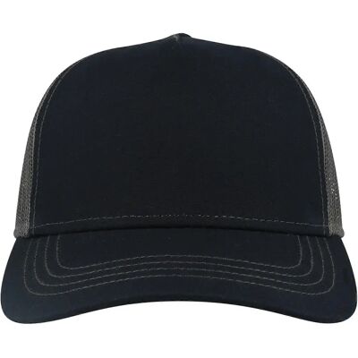 Casquette Trucker Atlantis Unisexe Adulte Rappeur 5 Panneaux en Toile Recyclée - Type de Casquette Casquette Trucker Atlantis Unisexe Adulte Rappeur 5 Panneaux en Toile Recyclée - Type de Casquette