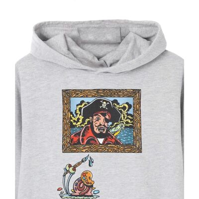 SpongeBob SquarePants Hoodie - Artistic - Grey Marl - 3XL SpongeBob SquarePants Hoodie - Artistic - Grey Marl - 3XL