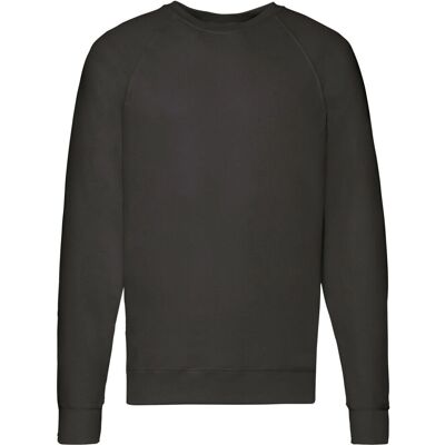 Fruit of the Loom Unisex Adult Lightweight Raglan Sweatshirt - Sweatshirt Fruit of the Loom Unisex Adult Lightweight Raglan Sweatshirt - Sweatshirt