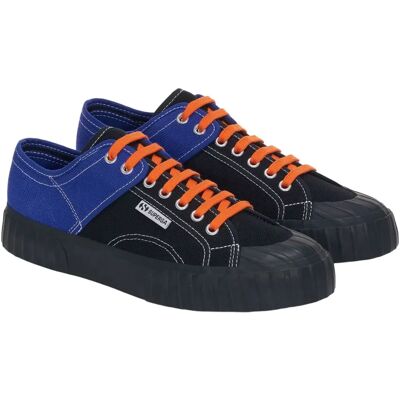 Superga - Colour Block Sneakers - Wit Superga - Colour Block Sneakers - Wit