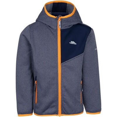 Giacca pile Navy AT200 di Trespass per bambini - 9-10 anni Giacca pile Navy AT200 di Trespass per bambini - 9-10 anni