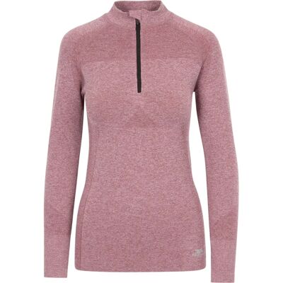 Trespass Pelina Pink Long-Sleeved Active Top - Active Top Trespass Pelina Pink Long-Sleeved Active Top - Active Top