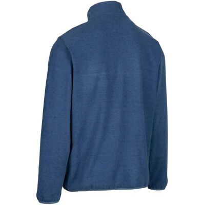 Trespass Homens Mindel Fleece Top - Mescla Azul - Ajuste Justo - Fleece Top Trespass Homens Mindel Fleece Top - Mescla Azul - Ajuste Justo - Fleece Top