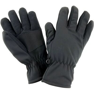 Result Winter Essentials Unisex Adult Thermal Softshell Winter Gloves - Winter Gloves Result Winter Essentials Unisex Adult Thermal Softshell Winter Gloves - Winter Gloves