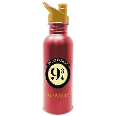 Harry Potter Harry Potter Plateforme 9 3/4 Bouteille d'eau en métal - Bouteille d'eau Harry Potter Harry Potter Plateforme 9 3/4 Bouteille d'eau en métal - Bouteille d'eau