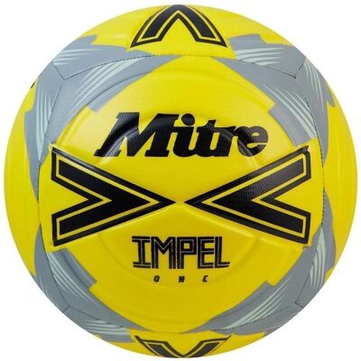 Mitre - Impel One 2024 - Jaune - Noir - Football Mitre - Impel One 2024 - Jaune - Noir - Football